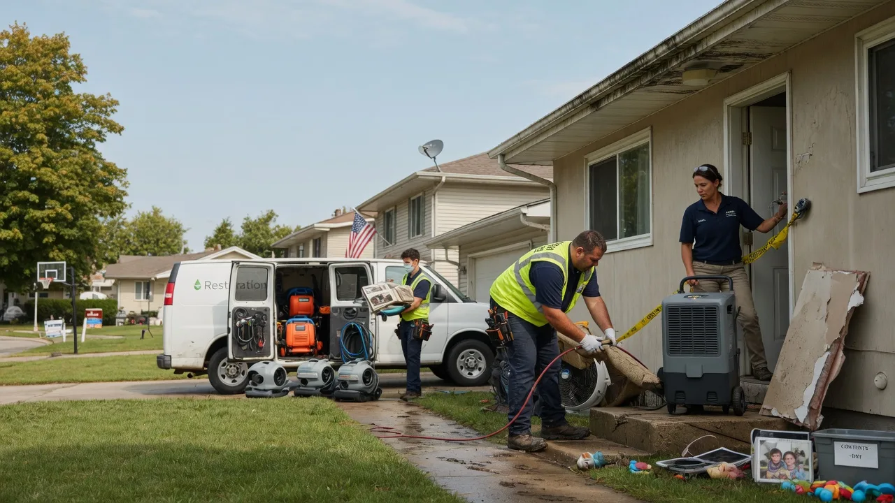 Water Damage Restoration in Pollock, LA near me